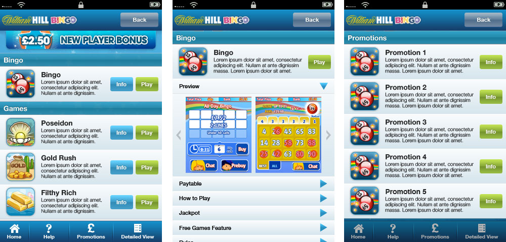 William Hill - Website, brand & motion design and online marketing