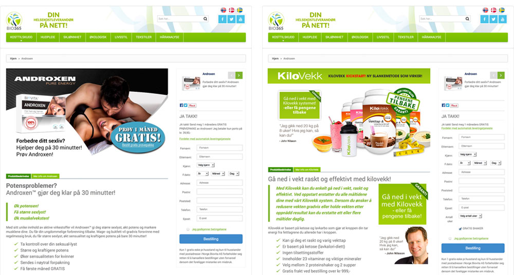 Bio365 - Brand, Web & Product Design and Online Marketing