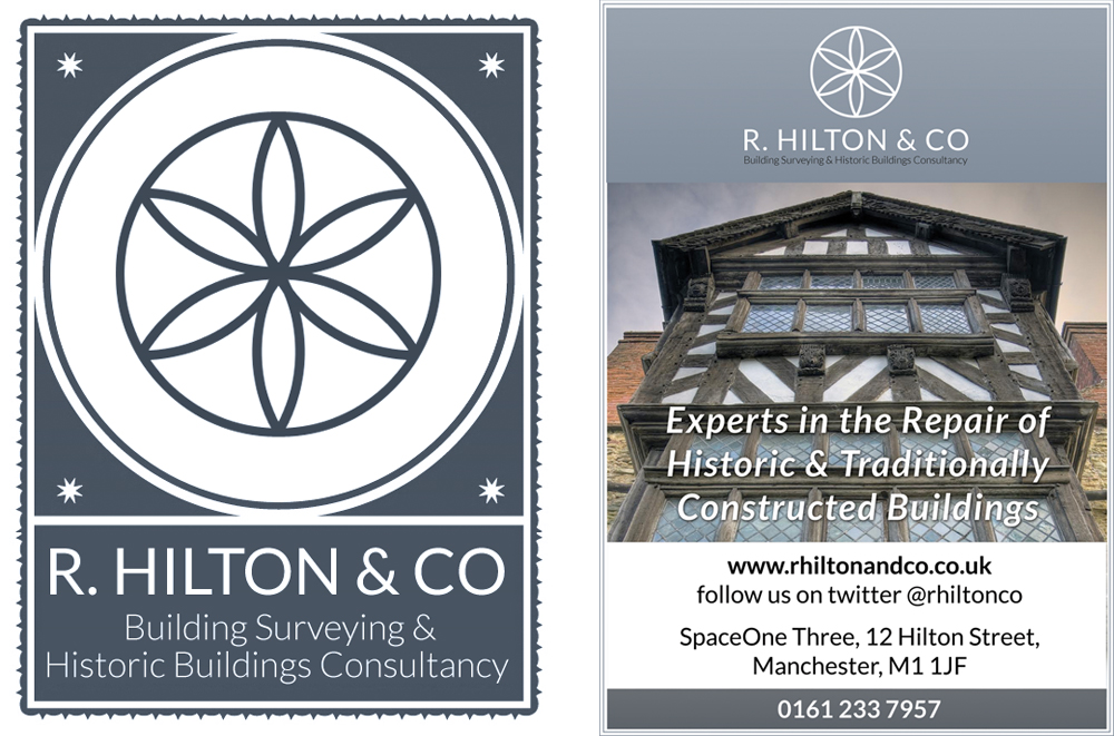 R Hilton - web, brand, logo and print design